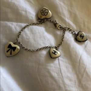 Vintage two dimensional CHANEL bracelet